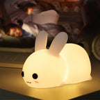 Cute Rabbit Mood Light Dimmable Led Soft Night Light For Baby Girlfriend Gift Children's Night Lights Kids Room Decor Led Lights